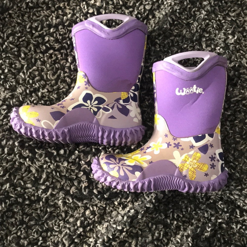 Wootie neoprene rain and snow boots